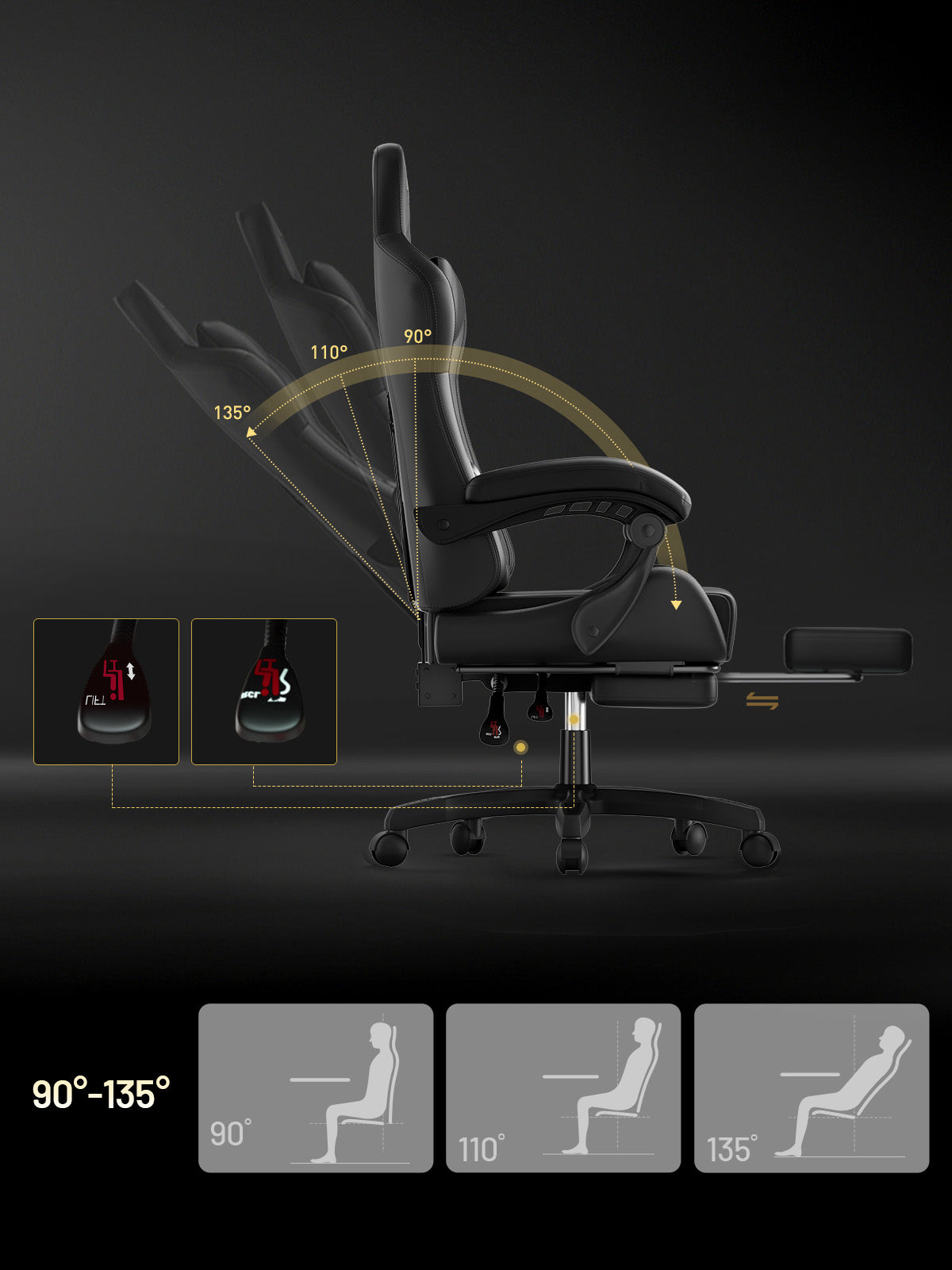 DY-02 Ergonomic Gaming Chair