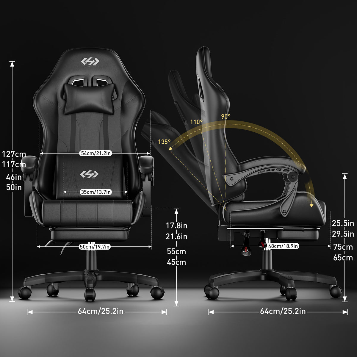 DY-02 Ergonomic Gaming Chair