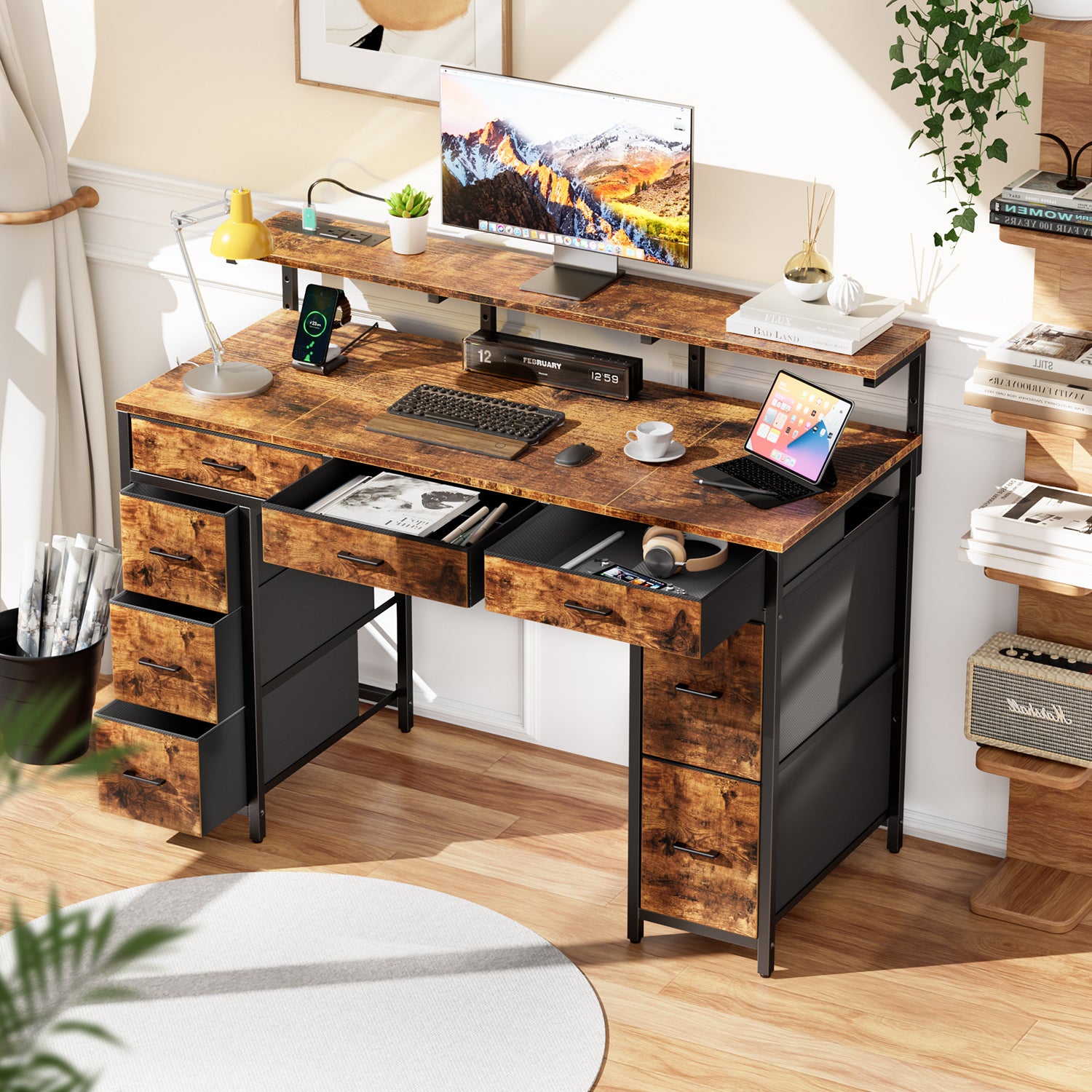 #Color_Rustic Brown